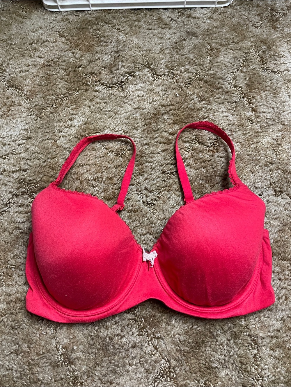 Victoria’s Secret Body By Victoria Red Bra Size 34DD